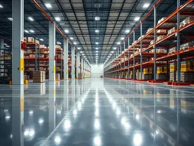 Second warehouse floor project